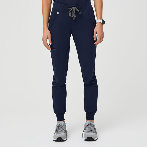 Figs Blue Track Pants with Athletic Fit - Picture 2 of 10